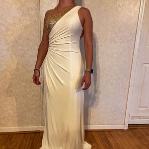 White prom/homecoming/formal/ball dress